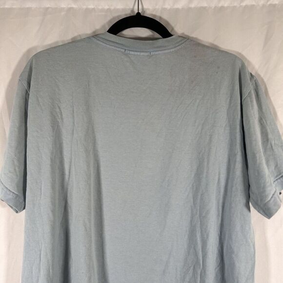 Vintage MTV Time Square Shirt Unisex Medium Blue Graphic Short Sleeve Crew Neck - Picture 9 of 11